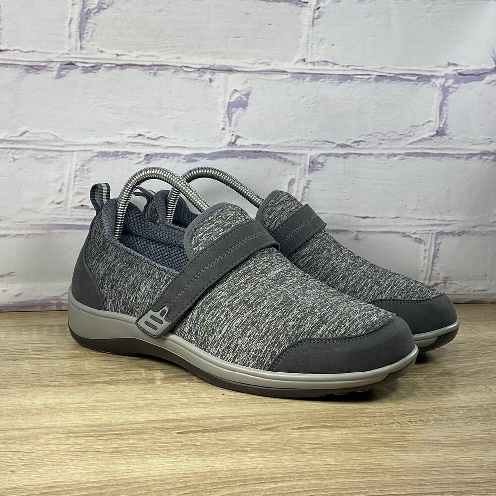 Orthofeet Quincy Stretch 822 Women's Size 9 D Wide Slip On Comfort Shoes